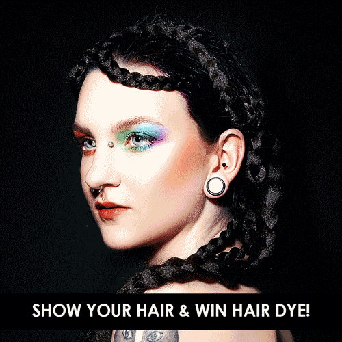 Win Attitude Hair Dye with your coloured hair!