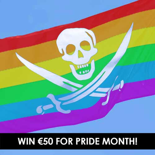 Win €50 for Pride Month!