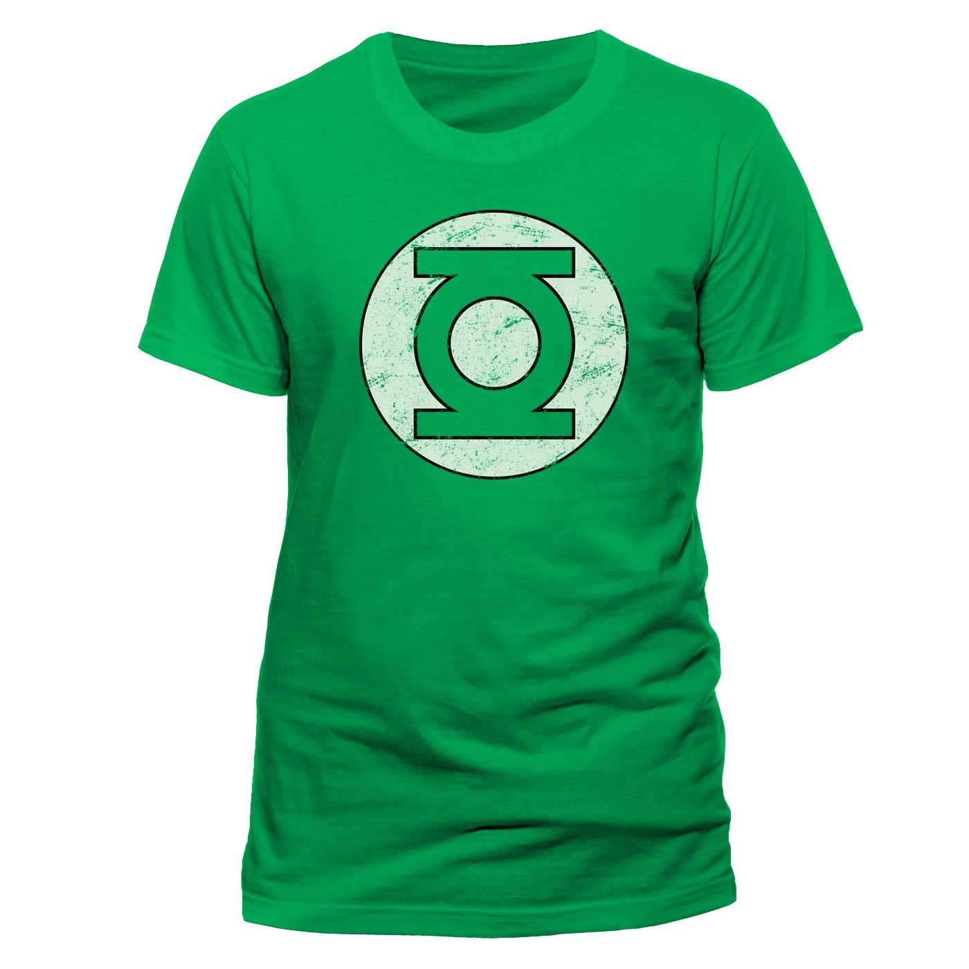 Green Lantern - Distressed Logo heren un Green Lantern - Distressed Logo heren un