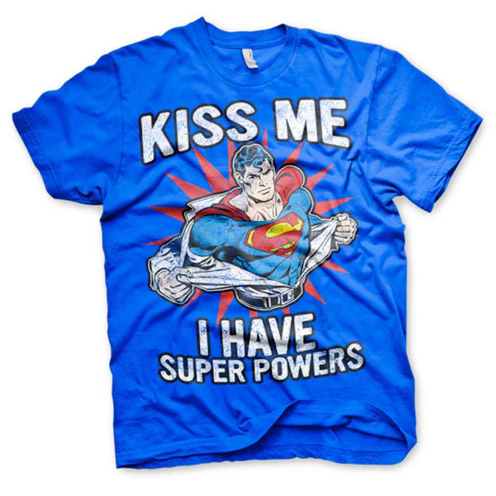 Superman - Kiss Me I Have Super Powers h Superman - Kiss Me I Have Super Powers h